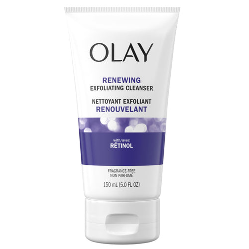 Olay Regenerist Retinol 24 Face Cleanser – 5 oz, Fragrance-Free with Vitamin B3