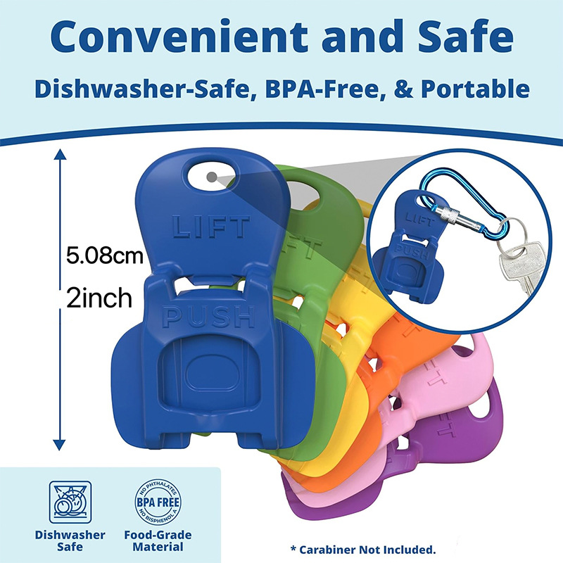 2-in-1 Can & Bottle Opener – Compact, Ergonomic, Pocket-Sized